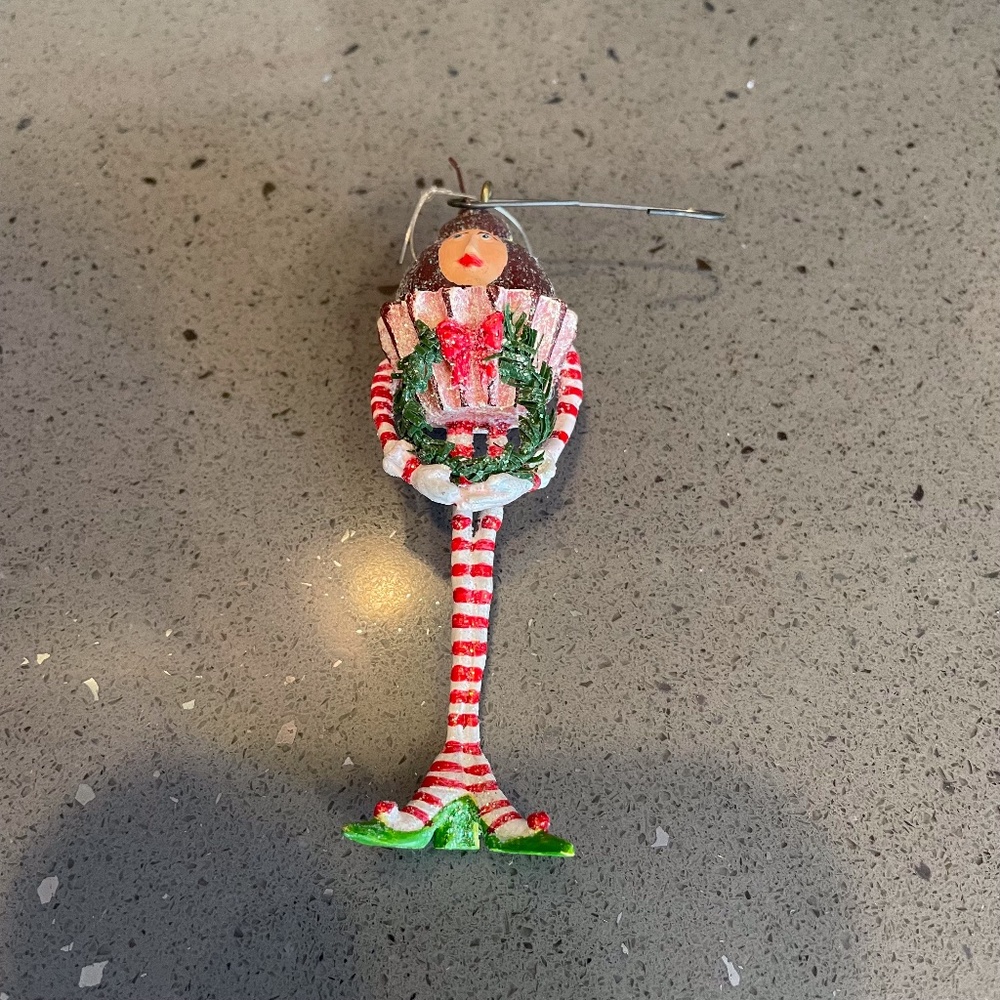 Vintage Krinkles Patience Brewster Cupcake Girl ornament